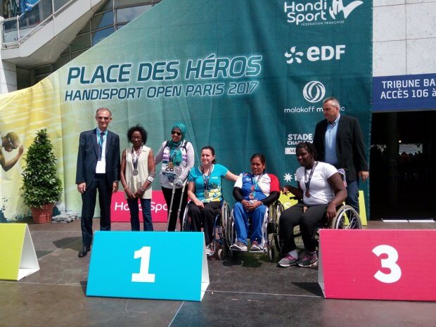 Херсонка Яна Лєбєдєва здобула гран-прі з легкої атлетики у Парижі. париж, яна лєбєдєва, легка атлетика, міжнародні змагання, інвалід