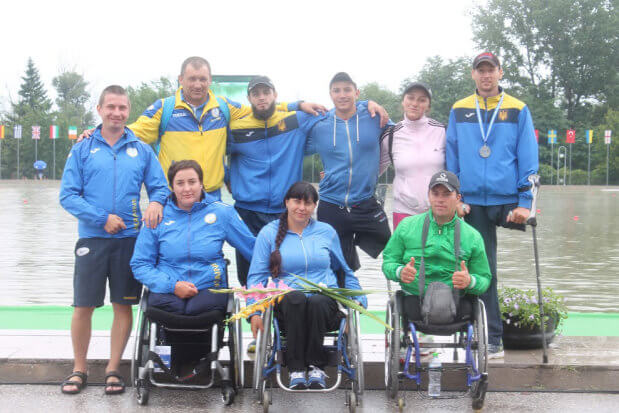 Українські параканоїсти стали другими в Європі. змагання, параканое, спортсмен, чемпіонат європи, інвалід