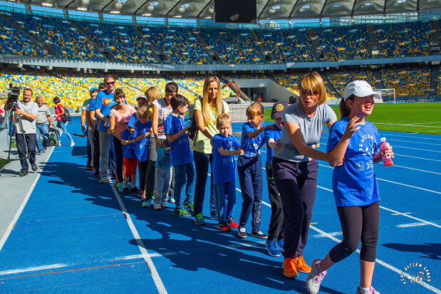 Пресс-релиз: 60 детей с аутизмом проекта Kids Autism Games будут заниматься спортом. киев, нск «олимпийский», аутизм, проект kids autism games, тренировка