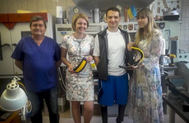 Українські протезисти освоюють новітні технології із виготовлення високоякісних спортивних протезів для учасників АТО на семінарах за підтримки НАТО. нато, проект, протез, протезування, семінар