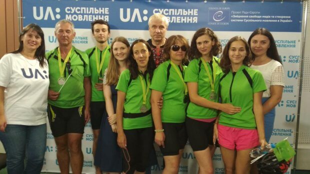 У День Незалежності України в Херсоні фінішував Всеукраїнський інклюзивний велопробіг. херсон, вади зору, велопробіг, подорож, інвалідність