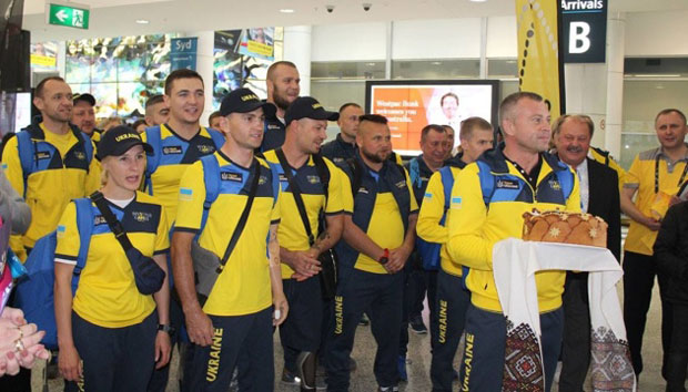 В Австралії зустріли українську команду “Ігор нескорених”. ігри нескорених, австралія, змагання, зустріч, команда