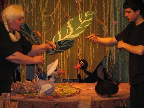 Инклюзия в действии: театр кукол работает над постановкой “Маугли”. маугли, николаев, инклюзия, спектакль, театр кукол
