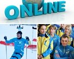 Кубок світу з лижних гонок та біатлону можна дивитися онлайн. кубок світу, біатлон, змагання, лижні гонки, інвалід, skiing, person, sport, posing, smile, clothing. A group of people posing for the camera