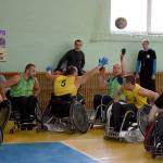 Світлина. У Житомирі відбувся відкритий турнір Житомирської області з регбі на візках. Спорт, змагання, інвалідний візок, Житомир, візочник, регбі