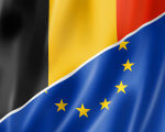 Як в Бельгії працевлаштовують людей з інвалідністю. бельгія, працевлаштування, ринок праці, робоче місце, інвалідність, electric blue, blue, design, screenshot, flag. A close up of a flag