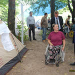 Світлина. На Вінниччині, під гаслом «Час для подорожей», розпочав роботу незвичний наметовий табір для людей з інвалідністю. Новини, інвалідність, проект, Вінниччина, табір, намет