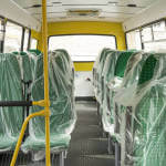 Світлина. Житомирщина вперше закупила спеціалізований шкільний автобус для дітей з особливими потребами. Безбар'ерність, пандус, інвалідний візок, Житомирщина, школяр, шкільний автобус