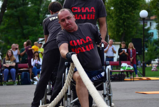 Інвалідний візок не вирок: Харківська IT-компанія підтримала соціальний проект. бф пларіум, харків, змагання сила нації, поранення, учасник ато