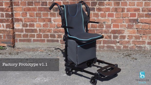 Инженер представил уникальный сборный чемодан-коляску. traveler chair, ричард уилльямс, авиакомпания, кресло-коляска, чемодан