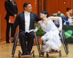 «Хотелось вершин достигать»: история знаменитой пары танцоров на инвалидных колясках из Славянска (ФОТО). керничные, инвалидная коляска, соревнование, танець, танцор