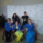 Світлина. «Хотелось вершин достигать»: история знаменитой пары танцоров на инвалидных колясках из Славянска. Інтерв'ю, инвалидная коляска, танець, соревнование, танцор, Керничные