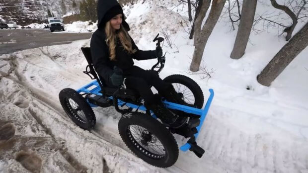 Чоловік створив візок для дружини з інвалідністю, який заїжджає в недоступні для неї місця. Тепер він готується до масового виробництва. зак нельсон, не-інвалідний візок, електричний, офф-роуд візок, інвалідність