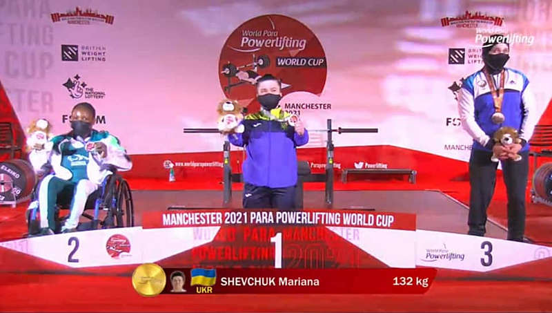 Вінницька пауерліфтерка Мар’яна Шевчук побила рекорд світу, який сама встановила торік. кубок світу, мар'яна шевчук, пауерліфтерка, рекорд світу, спортсменка