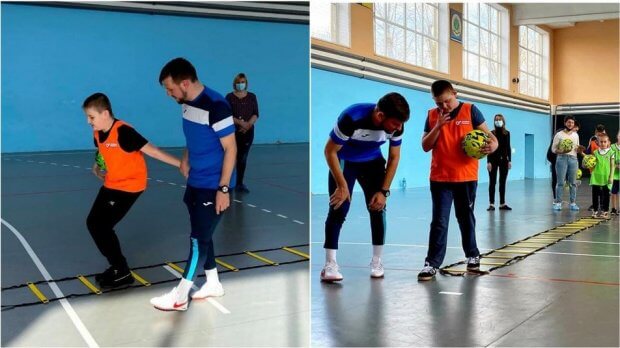 У Кропивницькому футболіст-паралімпієць Євген Зінов’єв тренує дітей з інвалідністю. євген зінов'єв, кропивницький, тренування, футболіст-паралімпієць, інвалідність