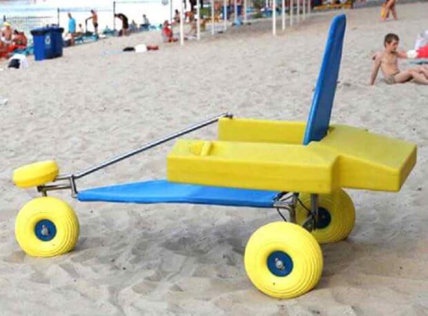 Одесса купит 5 пляжных колясок для людей с инвалидностью — это проект «Общественного бюджета». prozorro, одесса, инвалидность, пляжная коляска, проект