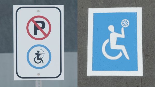«Знаки здібностей» від Decathlon привертають увагу до людей з інвалідністю (ФОТО, ВІДЕО). decathlon, знаки здібностей, символ, інвалідний візок, інвалідність