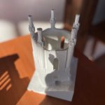 Світлина. Тактильні моделі десяти архітектурних пам’яток історичної Волині презентували в Острозькому замку. Безбар'ерність, інвалідність, проект, Волинь, модель, пам'ятка архітектури