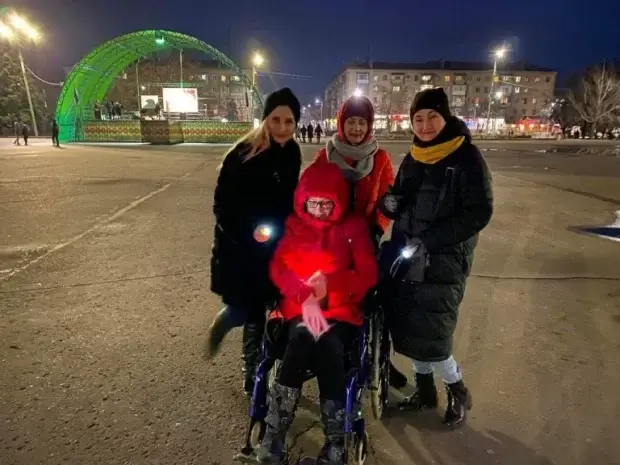 У Слов’янську відбулась акція з видимості людей з інвалідністю. @fight for rights, слов’янськ, акция, видимість, інвалідність