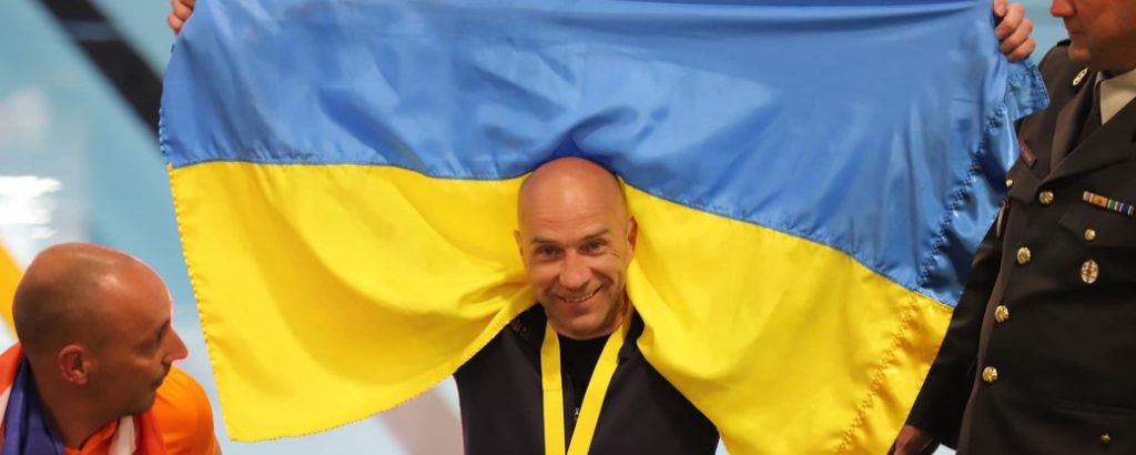 Збірна України завоювала ще три медалі на Іграх нескорених: їх принесли плавці Бадарак і Лепеха. ігри нескорених, ветеран, змагання, медаль, поранення