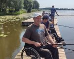 У Шостці всьоме відбувся Чемпіонат зі спортивної риболовлі серед людей з інвалідністю (ФОТО). шостка, відпочинок, риболовля, чемпіонат, інвалідність