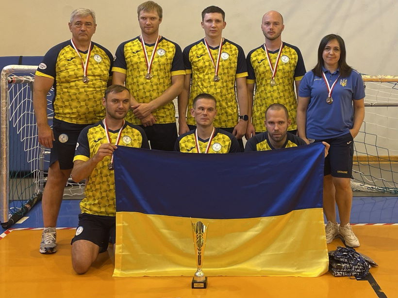Українські голболісти взяли золото міжнародного турніру. польща, голбол, змагання, команда, турнір