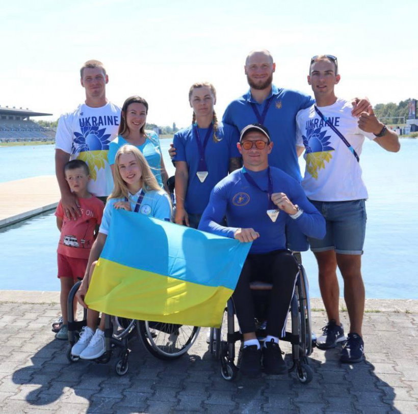 Спортивний фронт: Україна перша в Європі у паравеслуванні. Далі – чемпіонат світу (ВІДЕО). веслування, нагорода, паралімпійська збірна, спортсмен, чемпіонат світу