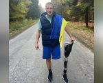 Ветеран АТО з Житомира Олександр Швецов за вісім днів пішого ходу зібрав три мільйони гривень для військових (ФОТО, ВІДЕО). олександр швецов, ветеран ато, донат, поранення, протез