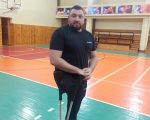 Ветеран війни Андрій Забігайло проходить реабілітацію у Житомирі, займаючись волейболом сидячи (ФОТО, ВІДЕО). андрій забігайло, житомир, ветеран ато, волейбол сидячи, поранення