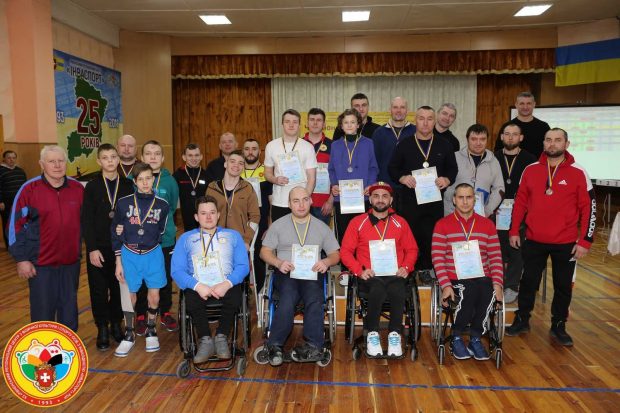 Десять рекордів Рівненщини встановили спортсмени РЦ «Інваспорт» на чемпіонаті області з пауерліфтингу. рівненщина, пауерліфтинг, рекорд, спортсмен, чемпіонат області