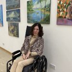 Одеська художниця з інвалідністю взяла участь в українській виставці в Великобританії
