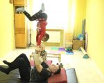 В Житомирі для дітей з аутизмом проводять заняття з акробатичної йоги (ФОТО, ВІДЕО). житомир, акробатична йога, аутизм, діти, заняття