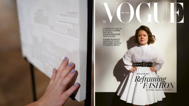 Журнал Vogue уперше вийшов шрифтом Брайля. аудіоформат, журнал vogue, суспільство, шрифт брайля, інвалідність