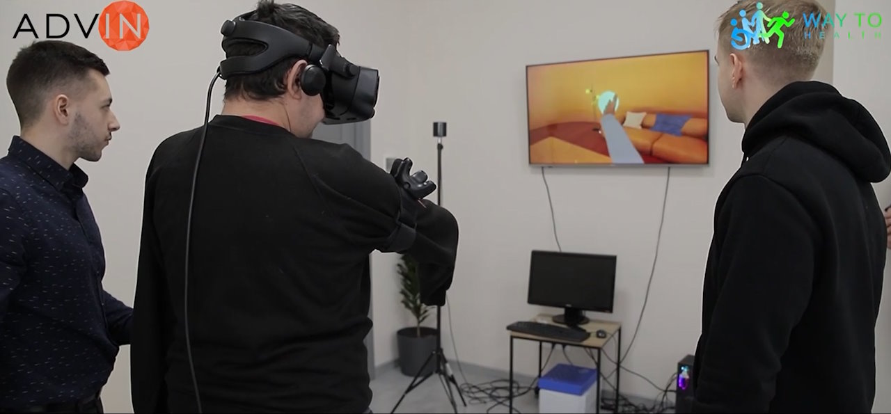 Віртуальна реальність: як українські науковці тестують нові методи реабілітації пацієнтів. андрій матус, війна, віртуальна реальність, проєкт, реабілітація