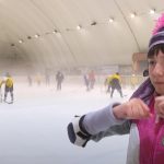 У Вінниці діток з інвалідністю навчали кататись на ковзанах (ВІДЕО)
