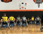 Учасники «Ігор Нескорених — 2023» провели відкрите тренування з баскетболу на візках (ФОТО). ігри нескорених, баскетбол на візках, ветеран, тренування, учасник