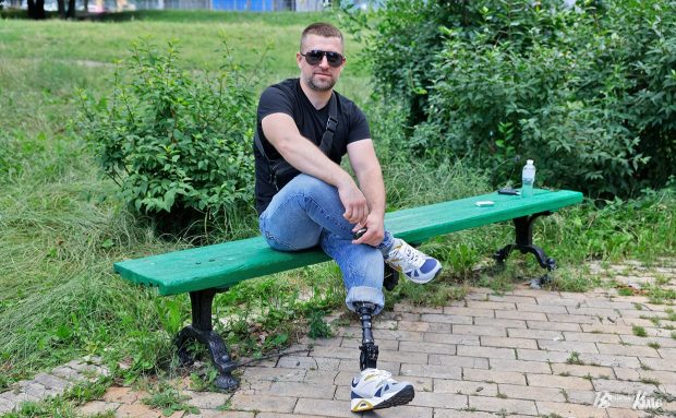 Зруйнувати «кола пекла» і будувати нову країну: інтерв’ю з київським десантником, який втратив ногу на війні. олександр швачка, військовий, поранення, протез, протезування
