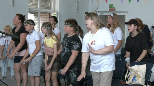 У Житомирі запрацював терапевтичний табір для дітей з інвалідністю. житомир, волонтер, діти, табір, інвалідність