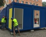 На Вінниччині встановлюють модульні будинки для переселенців з інвалідністю (ФОТО, ВІДЕО). вінниччина, модульний будинок, переселенец, проєкт, інвалідність