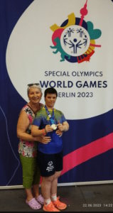 Наталя Кібкало: «Пройшовши через окупацію Херсона, я зробила все, щоб підготувати доньку до міжнародних змагань Спеціальної Олімпіади». наталя кібкало, спеціальна олімпіада, донька, змагання, інвалідність