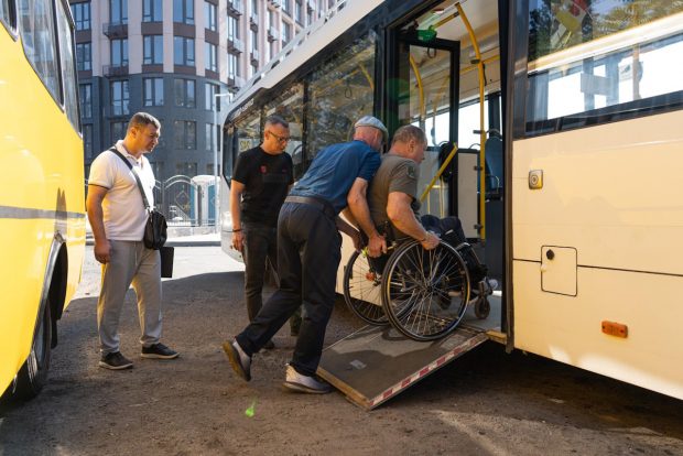 В Одесі триває перевірка міського транспорту для людей з інвалідністю. одеса, міський транспорт, пандус, перевірка, інвалідність