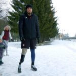 Волонтерить і мотивує важкопоранених оборонців: ветеран з Вінниччини пробіг 147 км на протезі (ФОТО, ВІДЕО)