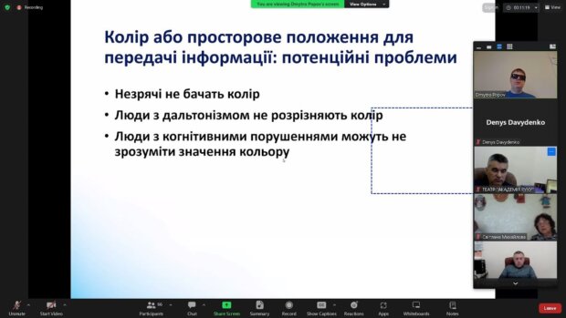 МКІП працює над цифровою доступністю сайтів українських театрів. мкіп, вебінар, сайт, театр, цифрова доступність