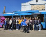 Користування пандусами та допомога людям з інвалідністю: в Миколаєві майбутні водії тролейбусів пройшли інструктаж (ФОТО). миколаїв, водій, тролейбус, інвалідність, інструктаж
