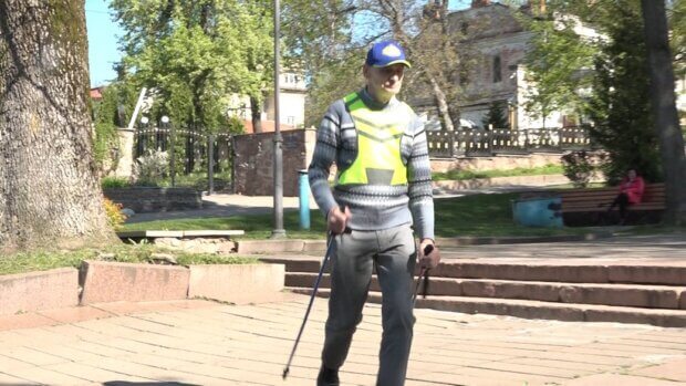 Втратив зір, але не втратив волю до життя: історія 63-річного спортсмена з Житомира Ігоря Пєхтєлєва. ігор пєхтєлєв, змагання, незрячий, слабозорість, інвалідність