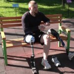 Втрата ноги не стала на заваді захопленню. Боєць з Луганщини, який служить у Кропивницькому, вчиться заново бігати (ВІДЕО)