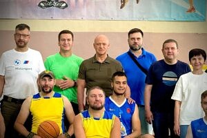 Світлина. Уперше в Одесі пройшов турнір з баскетболу на візках серед ветеранів «Кубок Чорного моря». Реабілітація, ветеран, Одеса, турнір, баскетбол на візках, Кубок Чорного моря