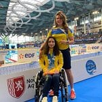 Спортсменка з Луганщини Ганна Поліщук на міжнародних змаганнях з паралімпійського плавання здобула дві медалі