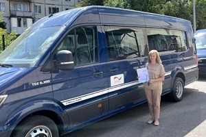 Ямпільська громада отримала соціальне таксі у межах проєкту «Спеціальна програма підтримки України/ EU4ResilientRegions» (ФОТО)