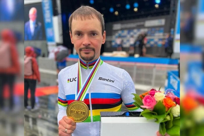 Український паралімпієць став чемпіоном світу з шосейного велоспорту. єгор дементьєв, паравелосипедист, спортсмен, чемпіон світу, шосейний велоспорт